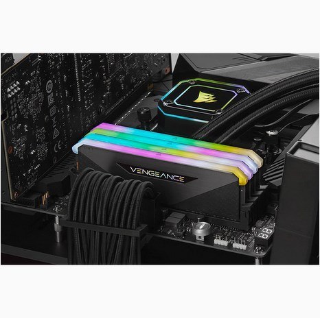 Corsair Vengeance RGB CMN32GX4M2Z3200C16 moduł pamięci 32 GB 2 x 16 GB DDR4