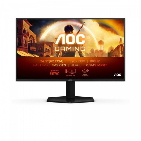Monitor AOC 25G42E (24.5" /Fast IPS /180Hz /1920 x 1080 /Czarny)