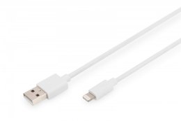 Kabel USB DIGITUS Lightning 8pin Męska 2