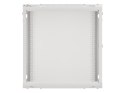 SZAFA INSTALACYJNA RACK WISZĄCA 19" 12U 600X600 SZARA DRZWI METALOWE LANBERG (FLAT PACK)