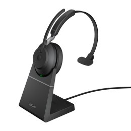 Słuchawki nauszne bezprzewodowe Jabra Evolve2 65 UC Mono Link380c, black