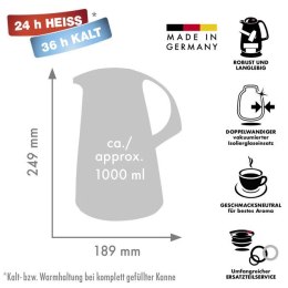 ROTPUNKT DZBANEK TERMOS, 1,0 L SLATE GREY (SZARY)