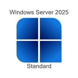 System operacyjny MICROSOFT Windows Server Standard 2025 64Bit Polish 1pk DSP OEI DVD 24 Core EP2-25212