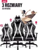 Fotel - Diablo X-Horn 2.0 King Size Czarno-Biały