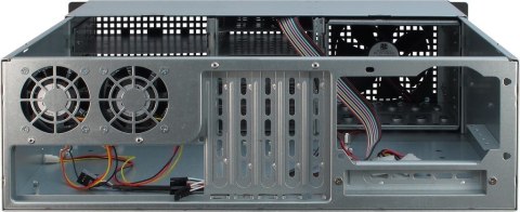 Inter-Tech 3U-30248 Stojak Czarny, Stal nierdzewna