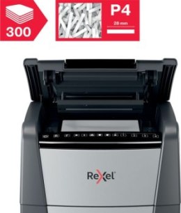 Rexel Niszczarka Optimum AutoFeed+ 300X (P-4) 300 kartek 60 l kosz