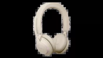 Słuchawki - Słuchawki bezprzewodowe Jabra Evolve 2 65 MS Stereo Beige - 26599-999-898