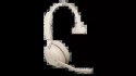 Słuchawki - Słuchawki bezprzewodowe Jabra Evolve 2 65 UC Mono Stand Beige - 26599-889-888