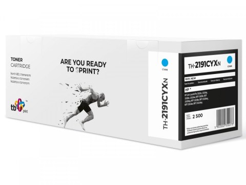 TB Print Toner do HP Color LaserJet Pro 3202 W2191X TH-2191CYXN 100% nowy cyan