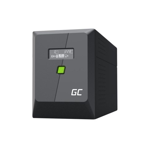 GREEN CELL UPS POWERPROOF 1400W/2000VA CZYSTA SINUSOIDA (WYPRZEDAŻ)