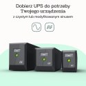 GREEN CELL UPS POWERPROOF 1400W/2000VA CZYSTA SINUSOIDA (WYPRZEDAŻ)