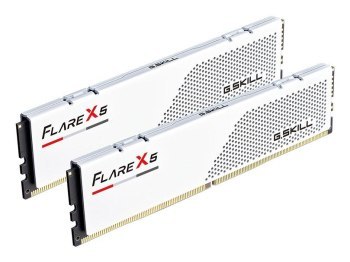 G.SKILL FLARE X5 AMD DDR5 2X32GB 6000MHZ CL30 EXPO WHITE F5-6000J3040G32GX2-FX5W