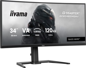 Iiyama G-Master GCB3482WQSU-B1 Black Hawk - 34'' | VA | UWQHD | 0.6ms | 120Hz