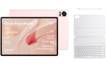 Tablet Huawei MatePad 12X 12/256GB PaperMatte WiFi różowy + klawiatura + rysik