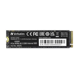 Dysk SSD Verbatim Vi3000 512GB M.2 2280 PCIe Gen3 NVME (3300/2500 MB/s)
