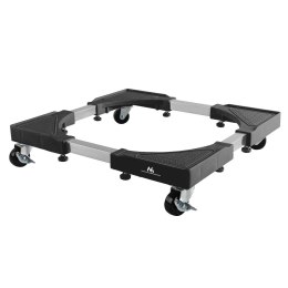 Podstawa pod pralkę ruchoma Maclean MC-118 B, blokada kółek, szer. 500-700mm, uniwersalna, do 200kg