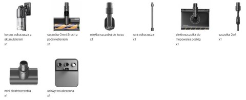 Bezprzewodowy odkurzacz pionowy mopujący Dreame R20 Ultra Aquacycle