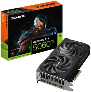 Karta graficzna - Gigabyte GeForce RTX 5060 Ti WINDFORCE 8GB DLSS 4