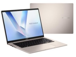 Laptop ASUS Vivobook 14 X1407CA-LY135 - Ultra 5-225H | 14'' FHD | 16GB | 512GB | noOS | Złoty