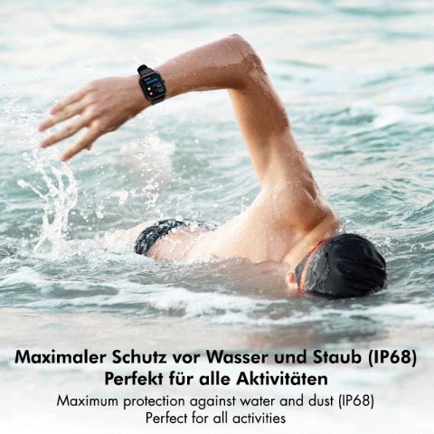 LogiLink Smartwatch LCD, BT5.2 IP68, różowy