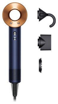 Suszarka - Dyson Supersonic Straight+Wavy błękit pruski/miedź