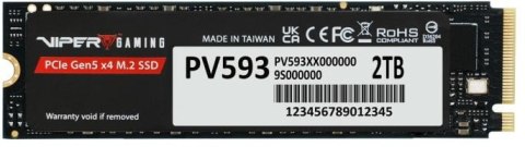 Dysk SSD PATRIOT PV593P2TBM28H (M.2 2280″ /2 TB )