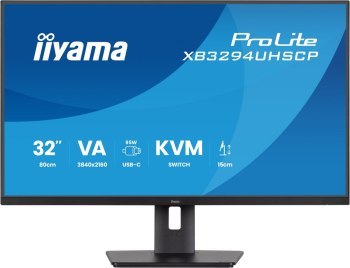 Iiyama ProLite XB3294UHSCP-B1 - 4K | KVM | USB-C PD 90W | 31.5''