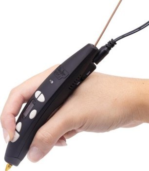 3Doodler Pro III z 9 szpulami filamentu i akcesoriami