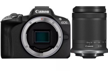 Aparat fotograficzny - Canon EOS R50 + RF-S 18-150mm F3.5-6.3 IS STM Czarny