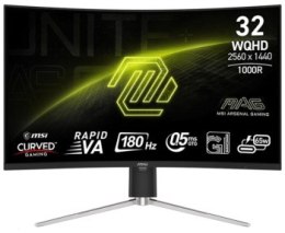 MSI MAG 325CQRF QD E2 - 31.5'' | Rapid VA Curve 1000R | QHD | 0.5ms | 180Hz
