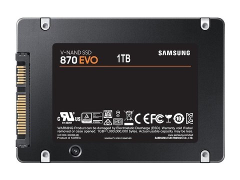 Dysk SSD Samsung 870 EVO MZ-77E1T0B 1TB SATA (WYPRZEDAŻ)
