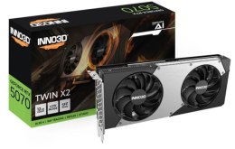Karta graficzna INNO3D GeForce RTX 5070 Twin X2 12 GB GDDR7 (N50702-12D7-195064N)