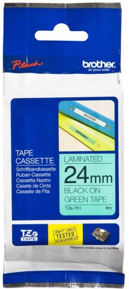 Taśma BROTHER Czarny TZe-751