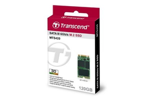 Dysk SSD TRANSCEND M.2 2242 120 GB (M.2″ /120 GB )