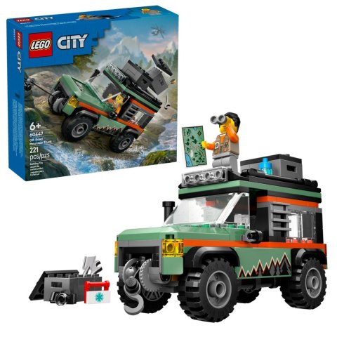 LEGO 60447 CITY - Górska ciężarówka terenowa 4x4
