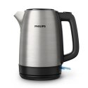 Philips Daily Collection Metalowy czajnik 1,7 l — pokrywka z mech. sprężynowym i wskaźnik