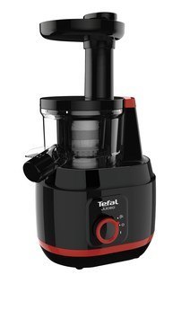 Sokowirówka Juiceo ZC150838 TEFAL | Typ: Odśrodkowy | Czerwony | 150 W | Liczba prędkości 1