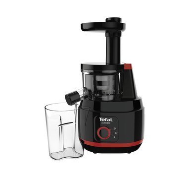 Sokowirówka Juiceo ZC150838 TEFAL | Typ: Odśrodkowy | Czerwony | 150 W | Liczba prędkości 1