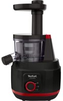 Sokowirówka Juiceo ZC150838 TEFAL | Typ: Odśrodkowy | Czerwony | 150 W | Liczba prędkości 1