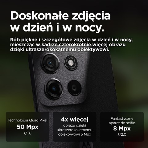 Smartfon Motorola Moto G15 8/128GB Gravity Grey (WYPRZEDAŻ)