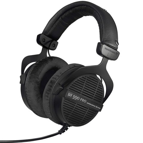 Beyerdynamic DT 990 PRO 80 OHM BLACK LIMITED EDITION - Słuchawki studyjne otwarte (WYPRZEDAŻ)