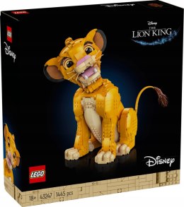 LEGO DISNEY Lew młody Simba 43247