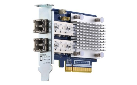 QNAP Karta rozszerzeń QXP-32G2FC 2-porty 32GB PCIe 3.0x8 SFP