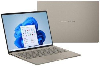 Laptop ASUS ZenBook A14 OLED UX3407QA-QD289W - Snapdragon X1-26-100 | 14'' | 16GB | 512GB | W11H | Beżowy
