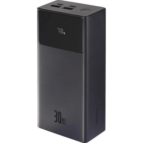LiPo išorinis akumuliatorius (Powerbank) 30000mAh 30W su 2xUSB + USB C Star-Lord juodas BASEUS P10022905113-00