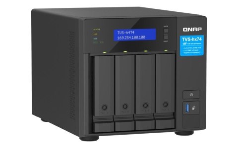 QNAP Serwer NAS TVS-h474-PT-8G Intel Pentium Gold 8G DDR4