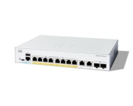 Switch Cisco C1200-8P-E-2G 8-port GE PoE+ 67W 2x1Gb Combo Ext PSU