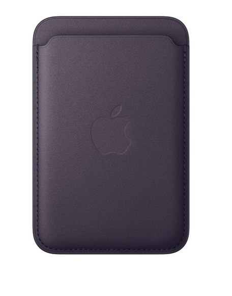 Portfel z tkaniny FineWoven z MagSafe do iPhonea - nocny fiolet