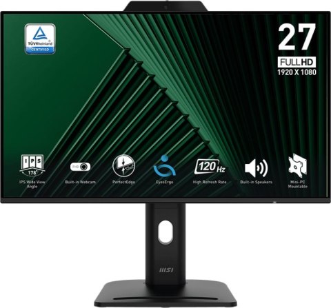 Monitor MSI PRO MP272PMG (27" /IPS /120Hz /1920 x 1080 /Czarny)