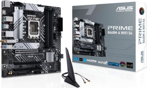 Płyta główna ASUS PRIME B660M-A WIFI D4 (Socket 1700 /micro ATX)